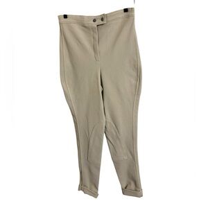 Vintage Express Tricot‎ Cream Riding Style Pants Large